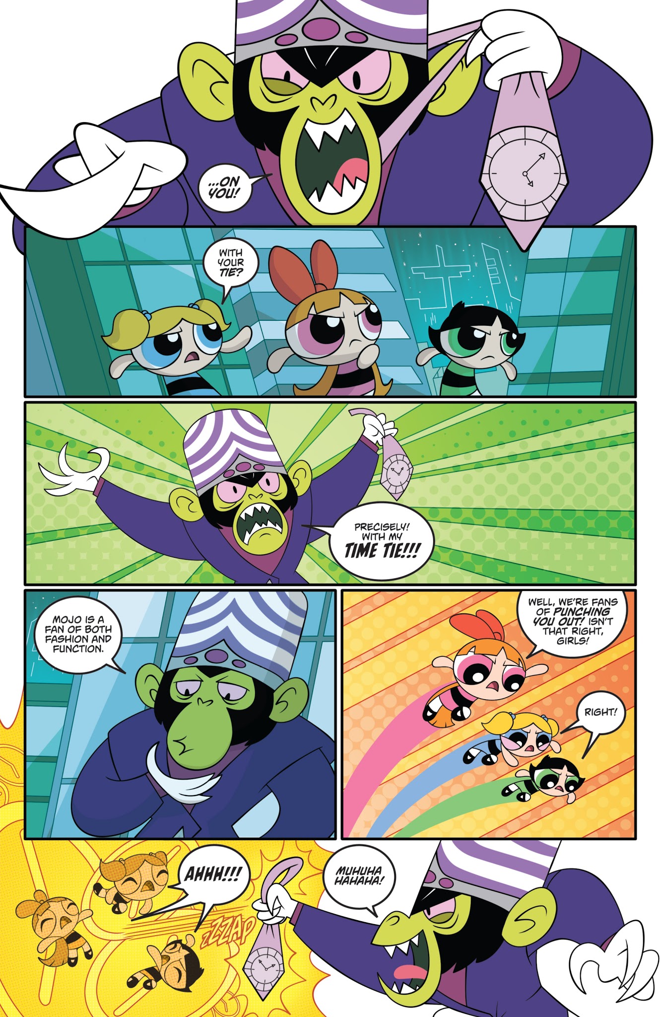 Read online Powerpuff Girls: The Time Tie comic -  Issue #1 - 6