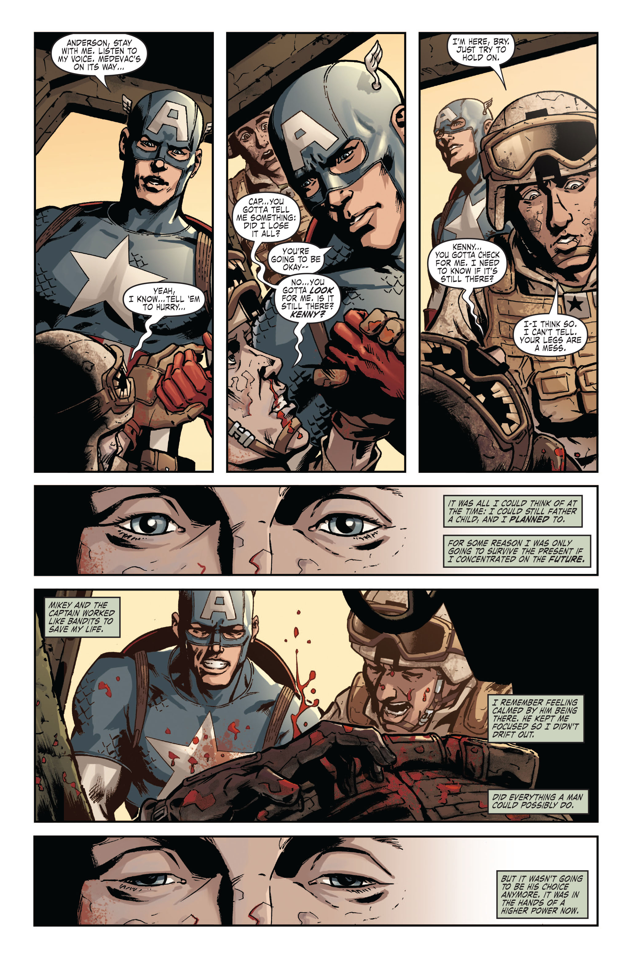 Captain America Theater of War: To Soldier On Full Page 25
