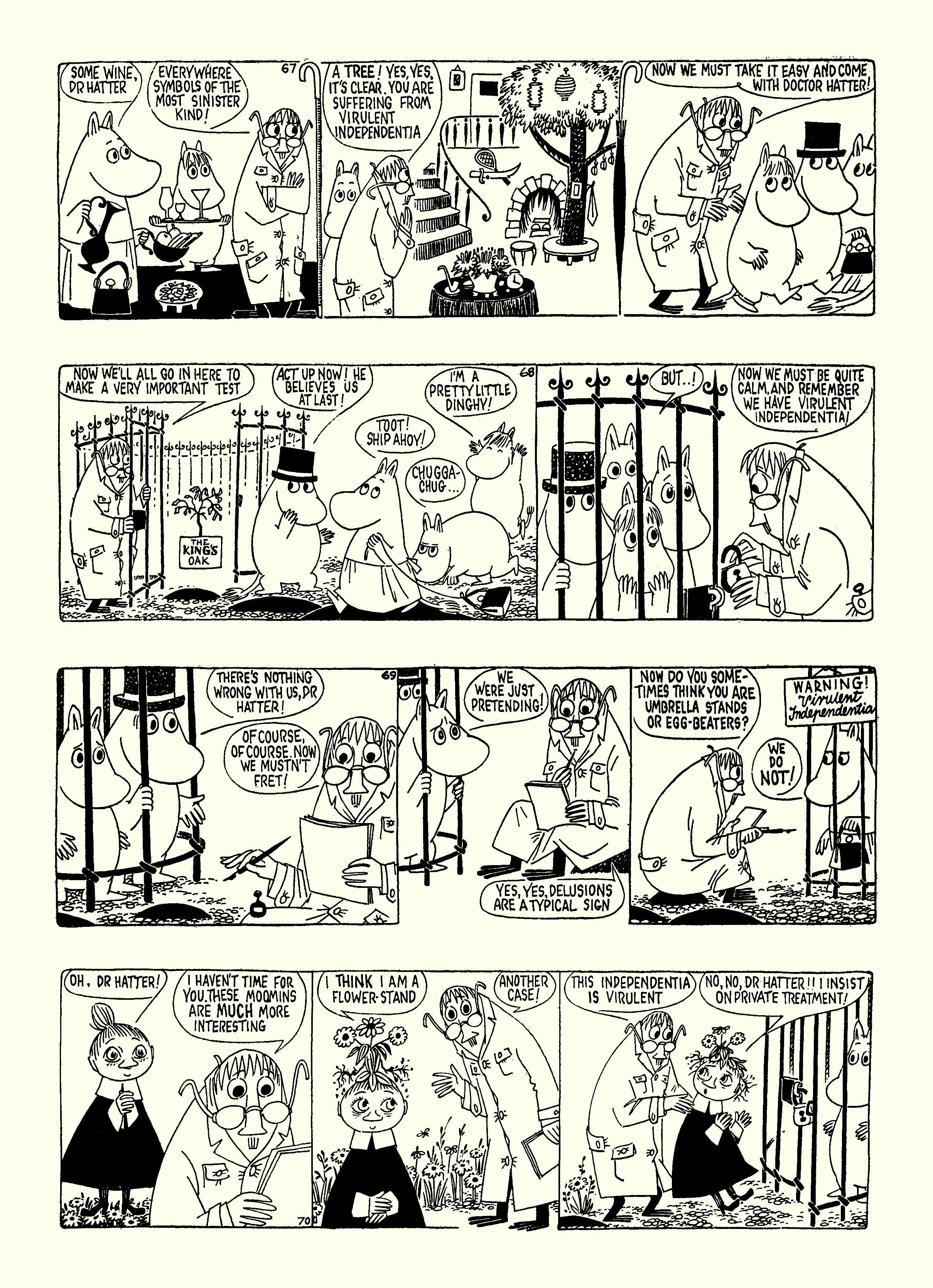 Read online Moomin: The Complete Tove Jansson Comic Strip comic -  Issue # TPB 5 - 74