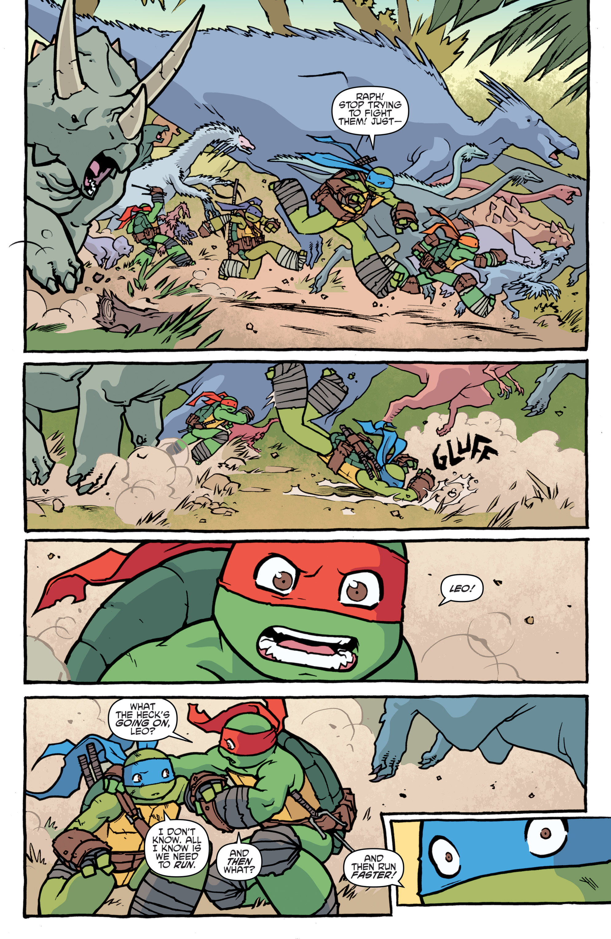 Read online Teenage Mutant Ninja Turtles: Turtles in Time comic -  Issue #1 - 4