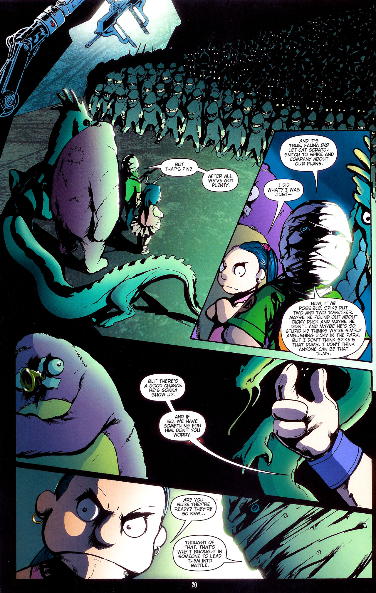 Read online Spike: Shadow Puppets comic -  Issue #3 - 22