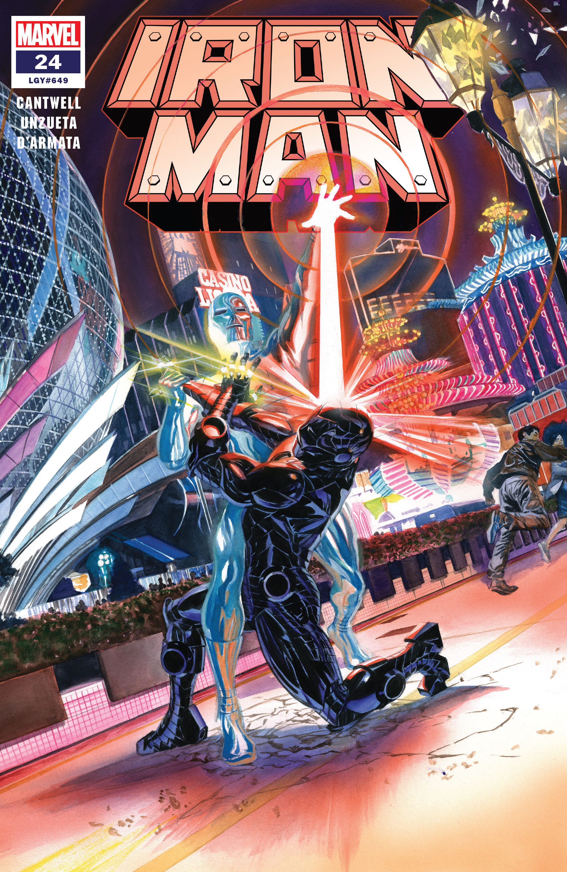 Read online Iron Man (2020) comic -  Issue #24 - 1