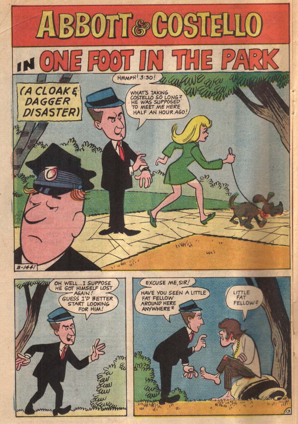 Read online Abbott & Costello comic -  Issue #5 - 14