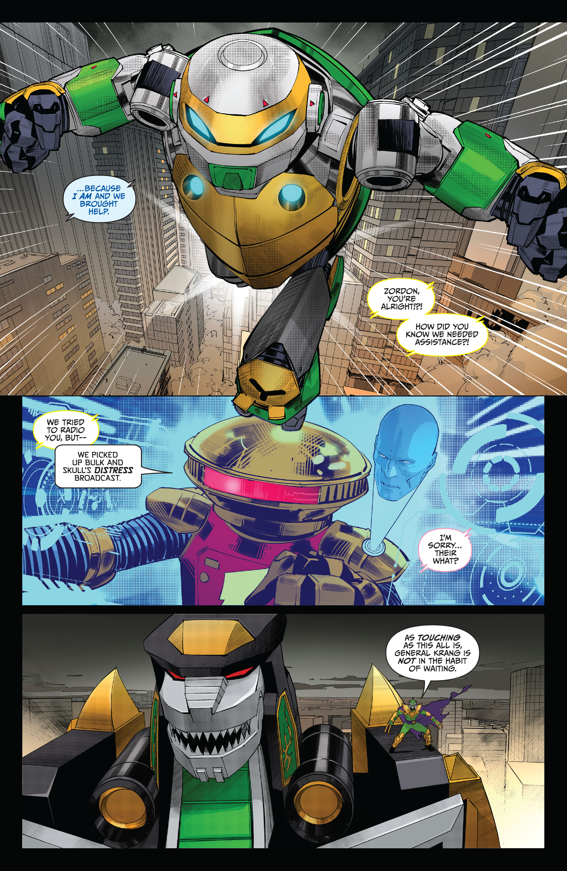 Read online Mighty Morphin Power Rangers/ Teenage Mutant Ninja Turtles II comic -  Issue #5 - 8