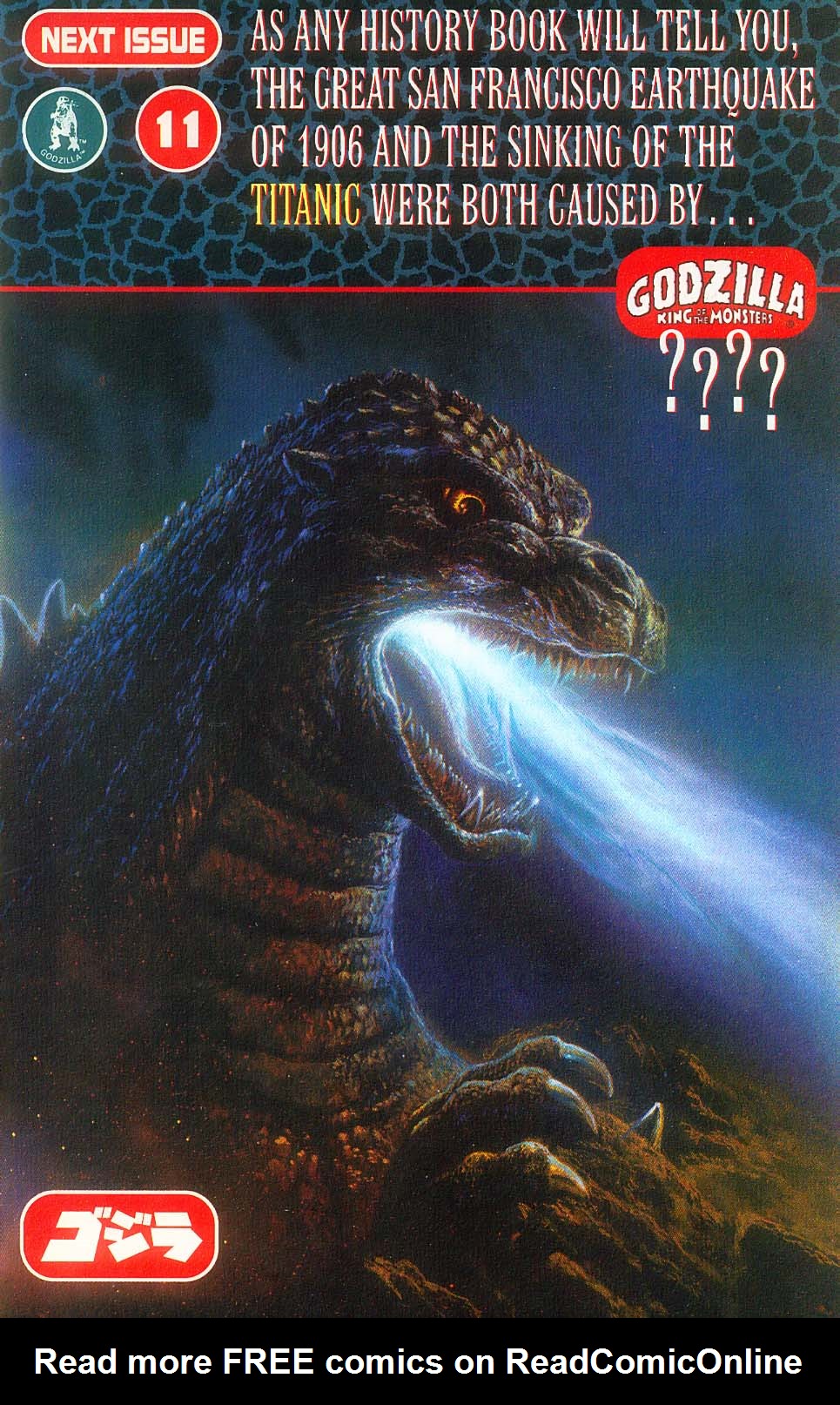 Read online Godzilla (1995) comic -  Issue #10 - 27