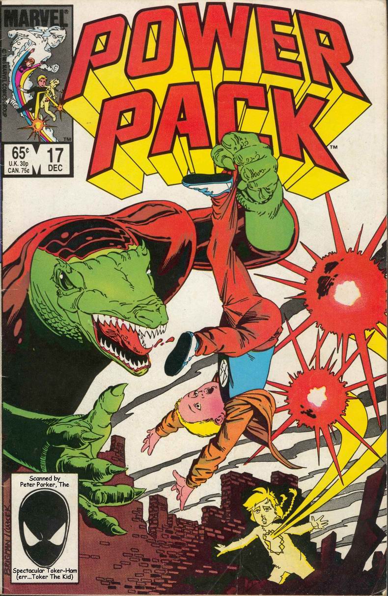 Read online Power Pack (1984) comic -  Issue #17 - 1