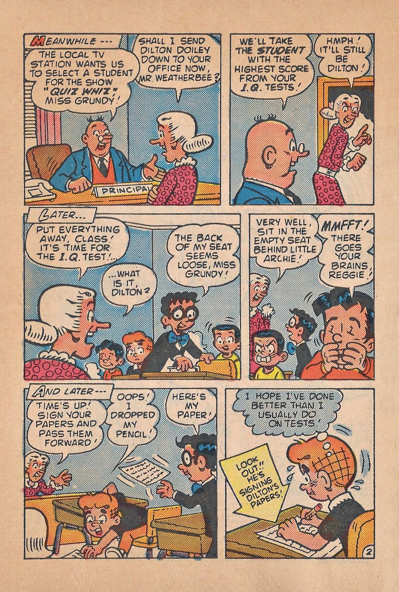 Read online Little Archie Comics Digest Magazine comic -  Issue #36 - 4