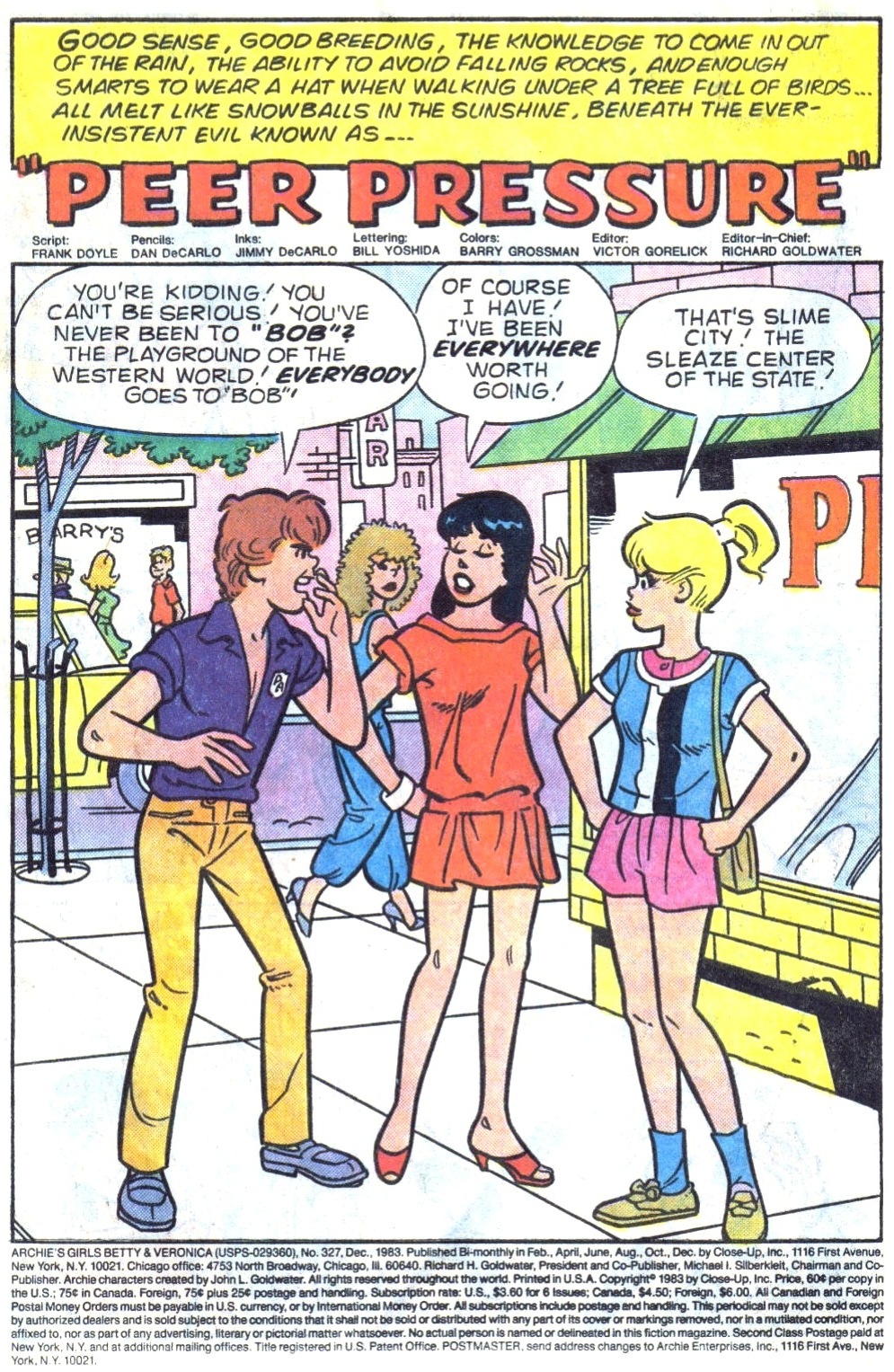 Read online Archie's Girls Betty and Veronica comic -  Issue #327 - 3