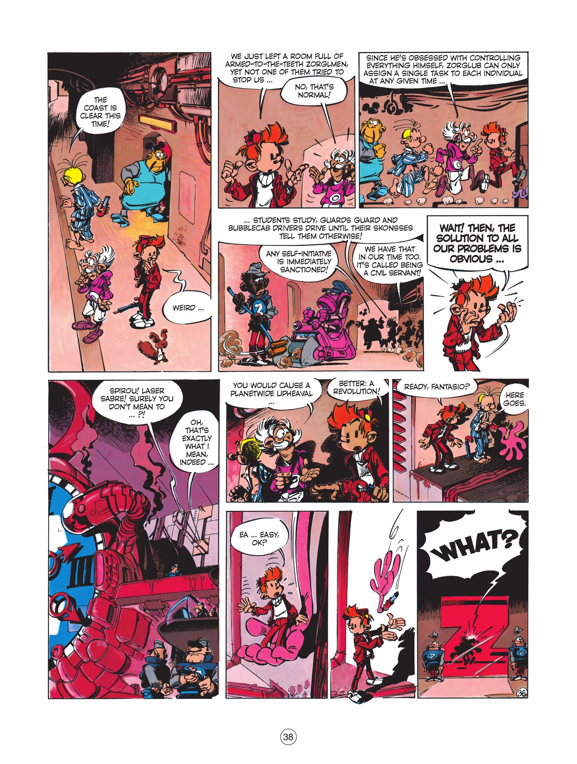 Read online Spirou & Fantasio (2009) comic -  Issue #16 - 40