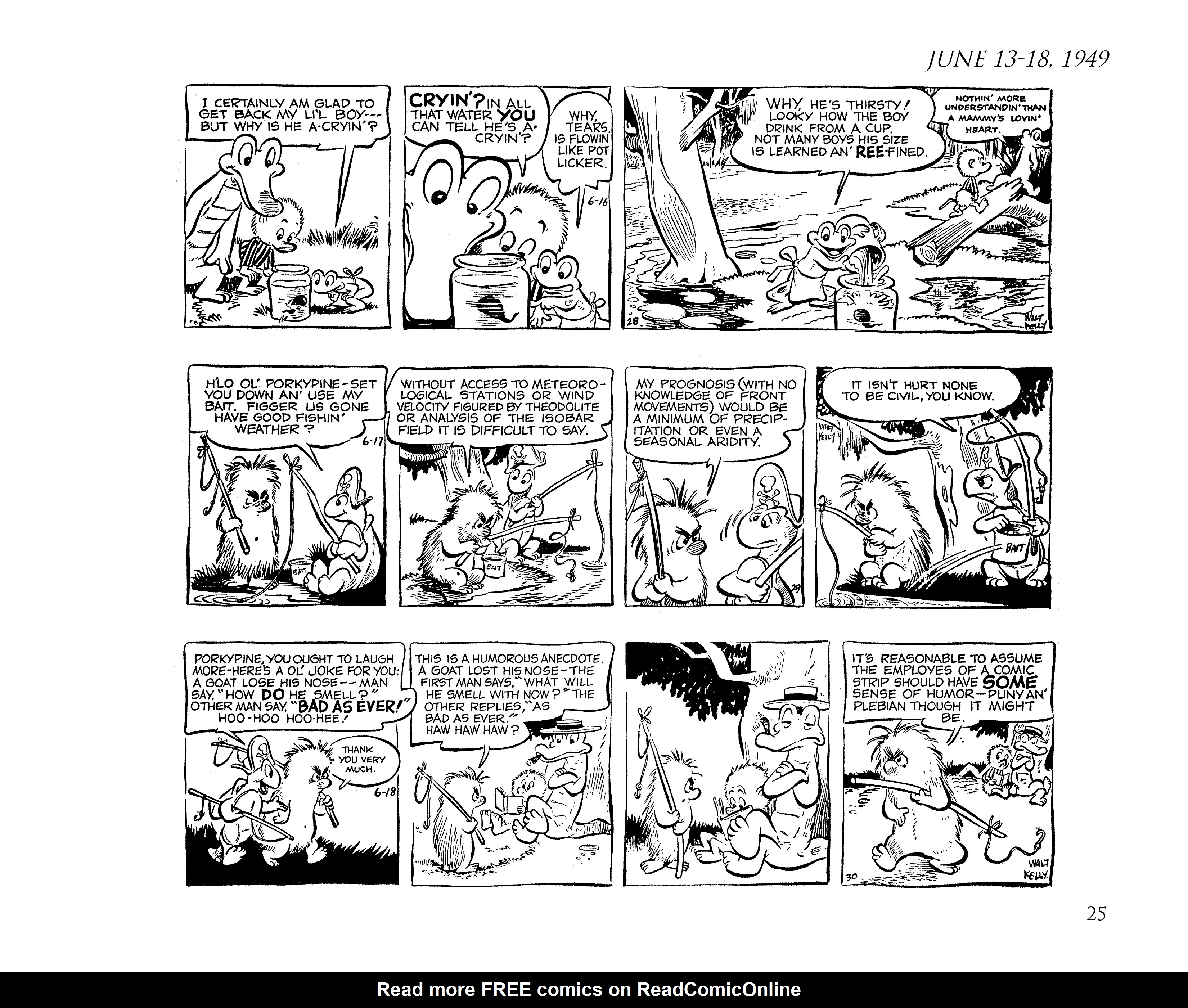 Read online Pogo by Walt Kelly: The Complete Syndicated Comic Strips comic -  Issue # TPB 1 (Part 1) - 43