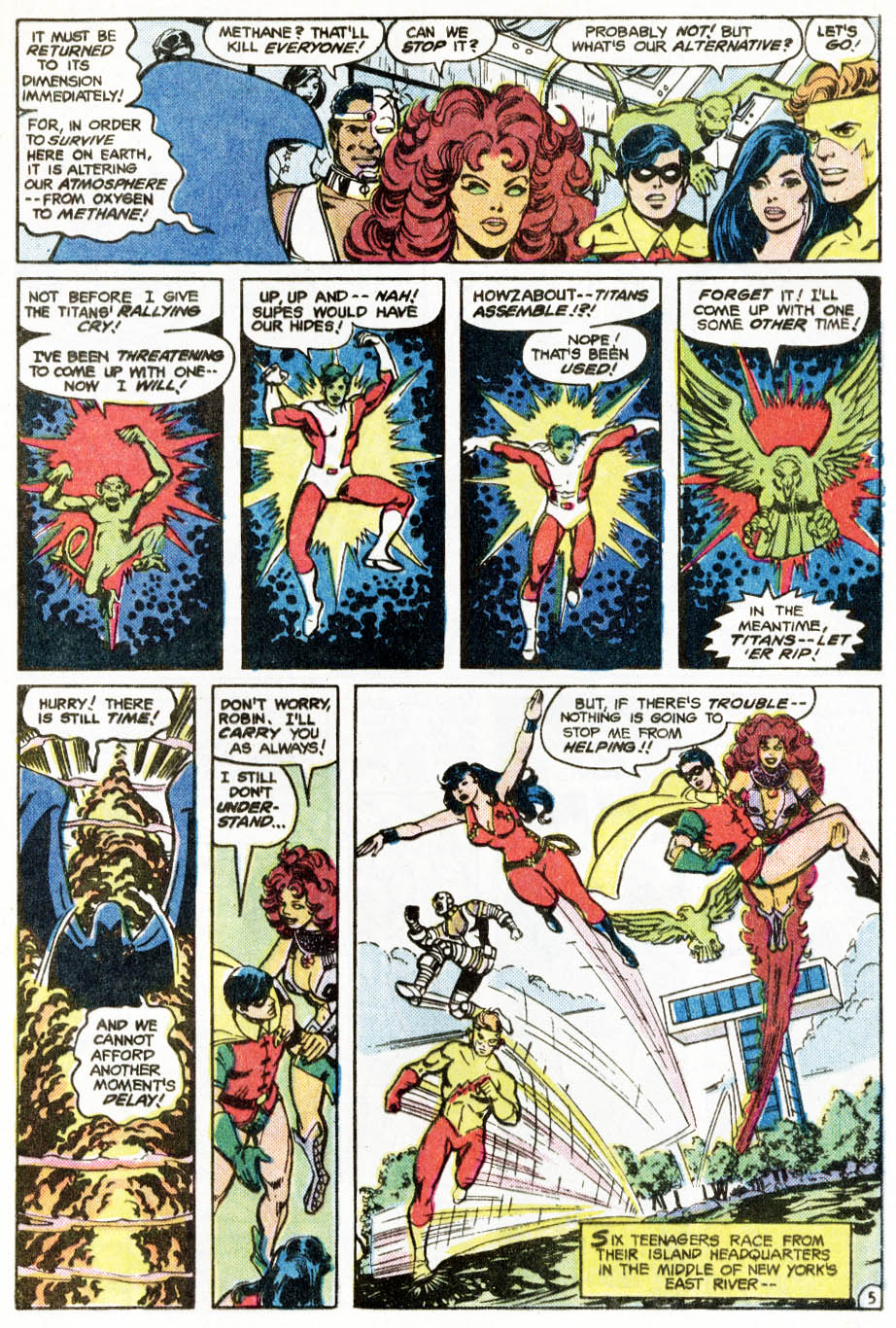 Read online Tales of the Teen Titans comic -  Issue #59 - 6
