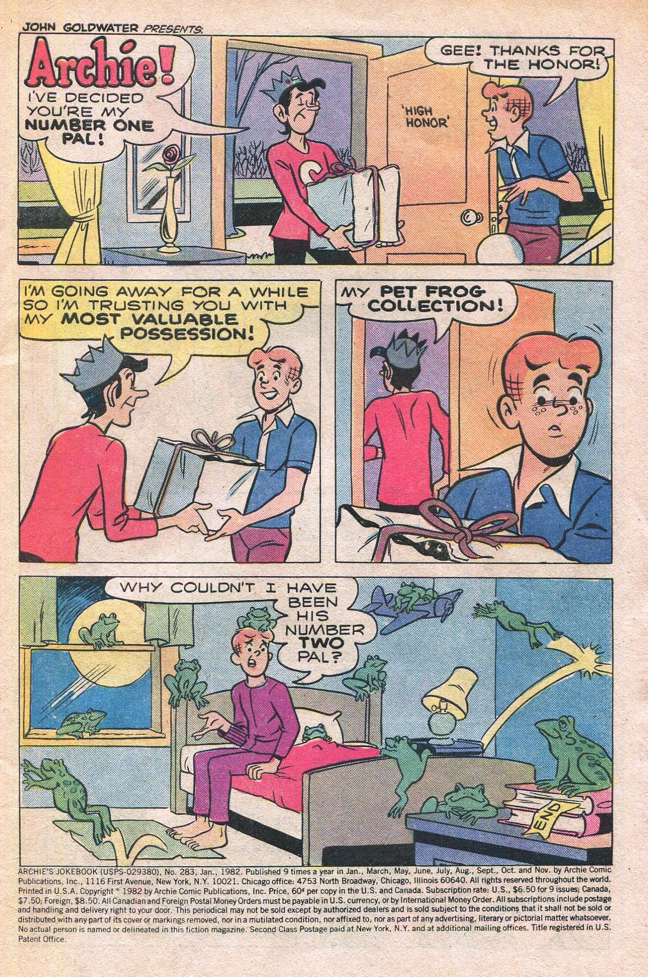 Read online Archie's Joke Book Magazine comic -  Issue #283 - 3