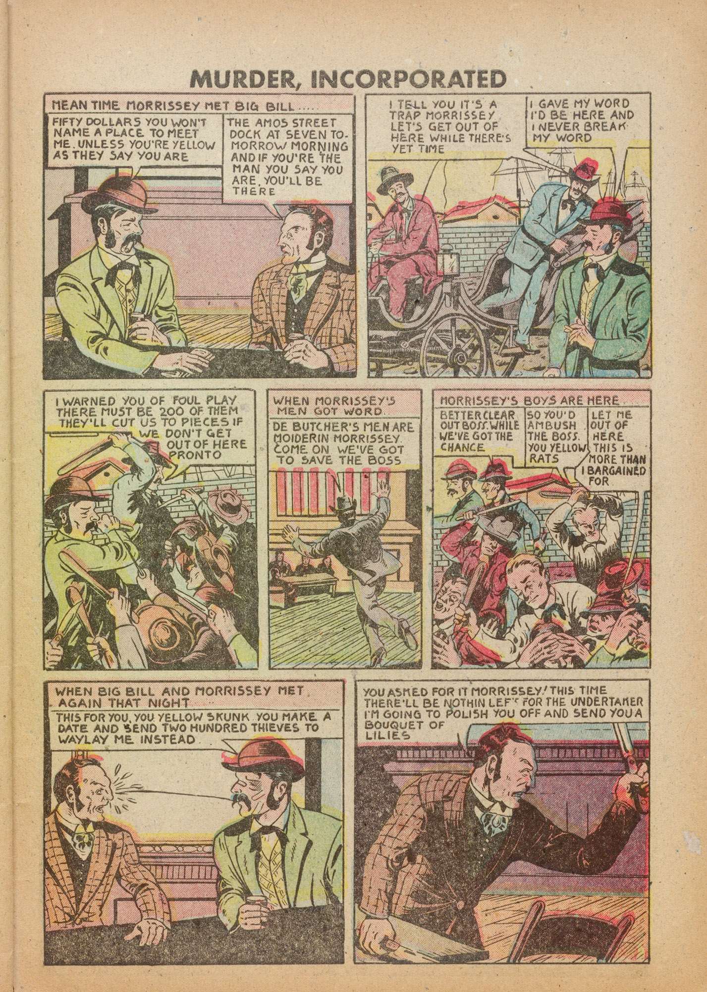 Read online Murder Incorporated (1948) comic -  Issue #9 - 29