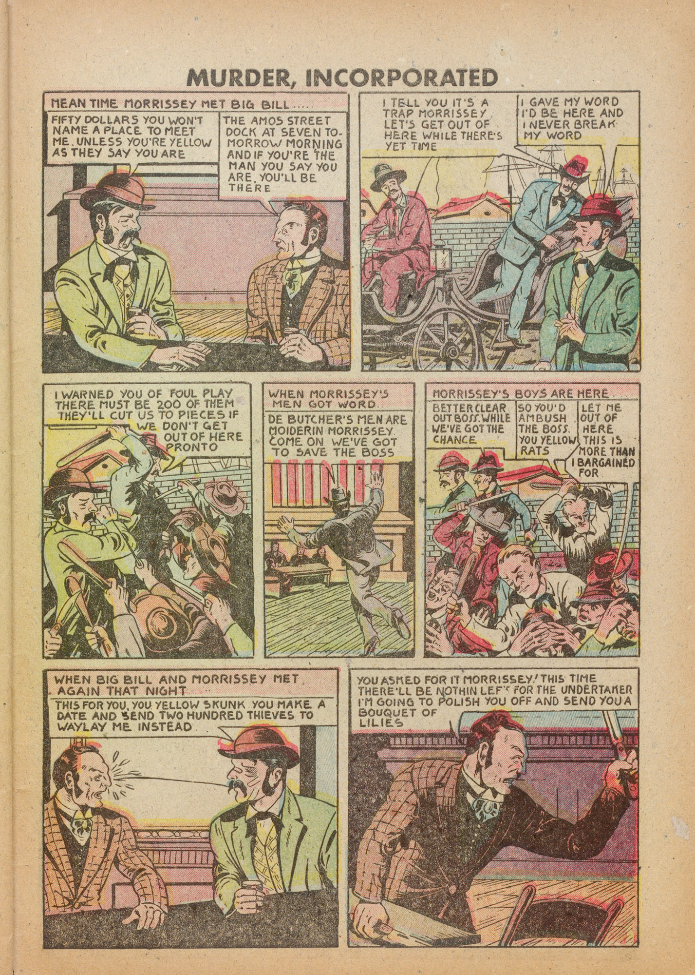 Read online Murder Incorporated (1948) comic -  Issue #9 - 29