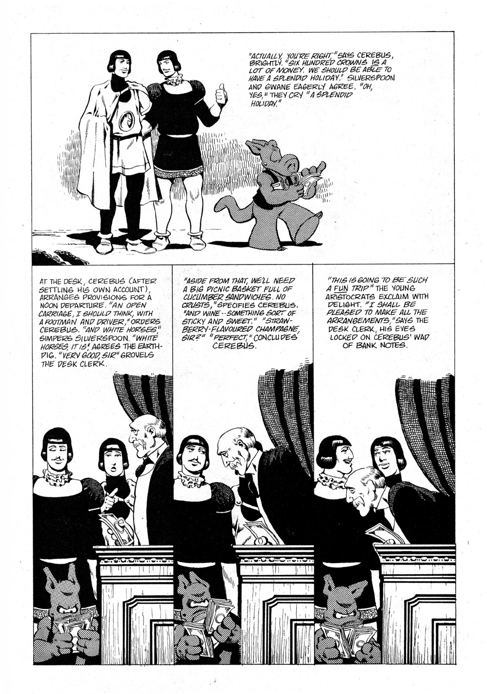 Read online Cerebus comic -  Issue #52 - 21