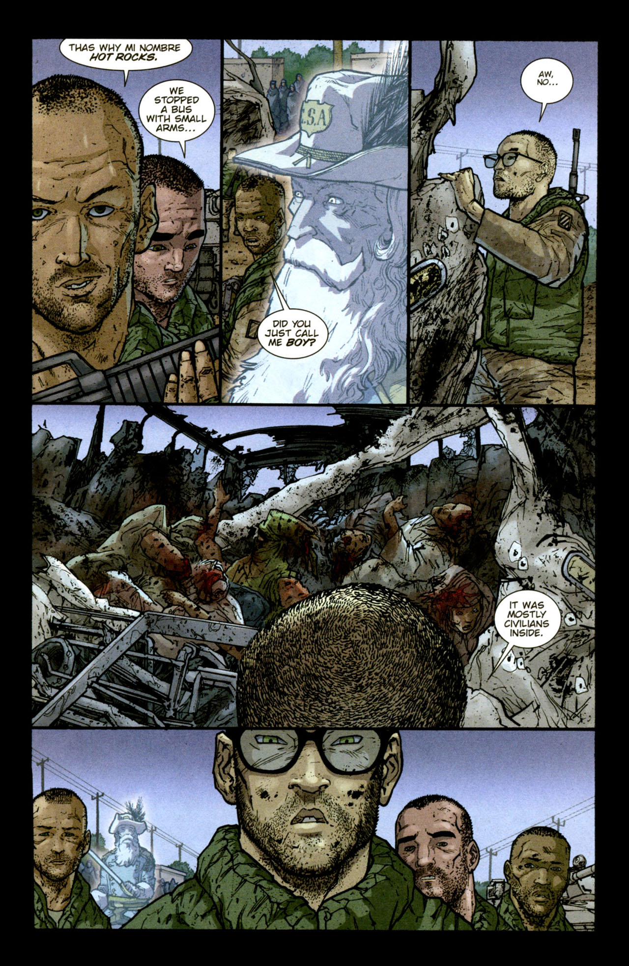 Read online The Haunted Tank comic -  Issue #3 - 7
