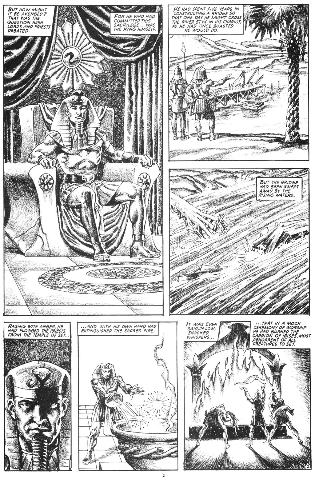 Read online The Savage Sword Of Conan comic -  Issue #216 - 4