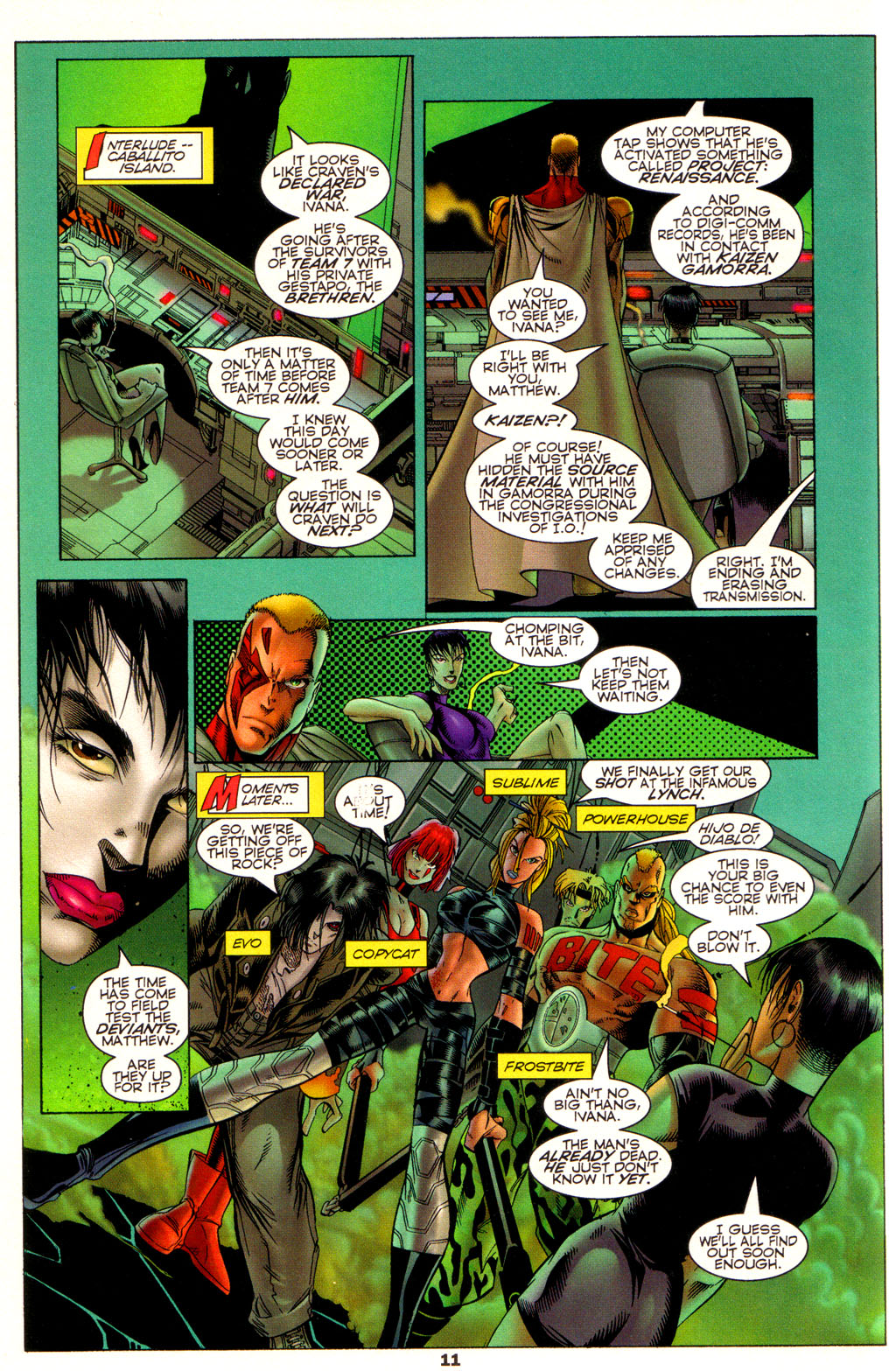 Read online Gen13 (1995) comic -  Issue #9 - 12