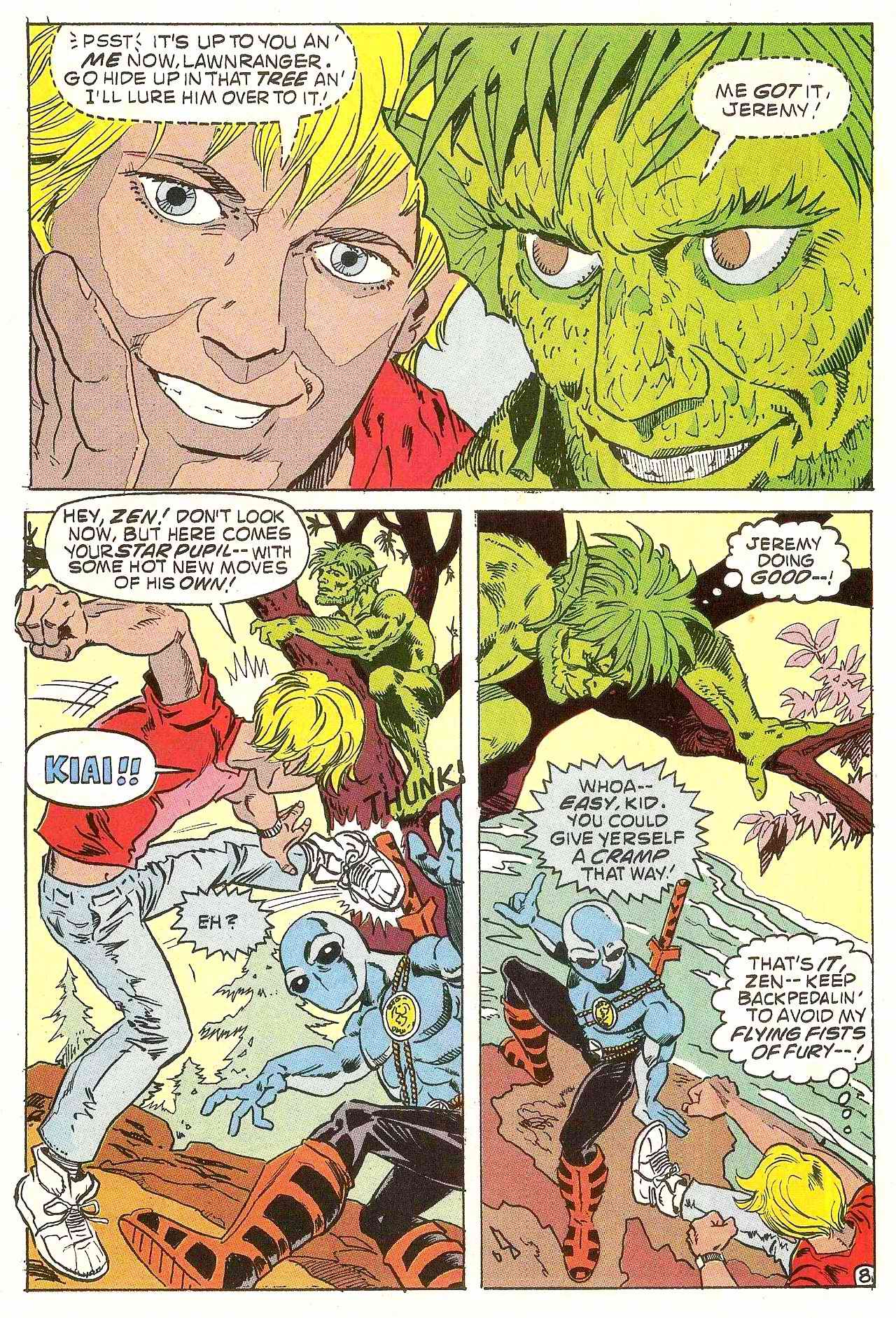 Read online Zen Intergalactic Ninja (1992) comic -  Issue #1 - 9