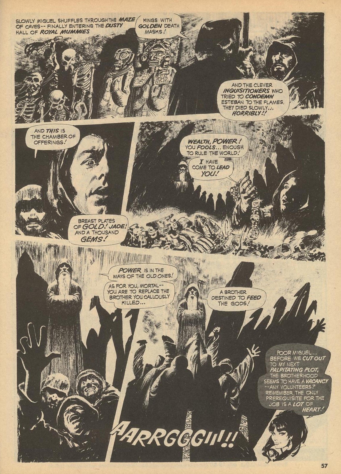Read online Vampirella (1969) comic -  Issue #26 - 57