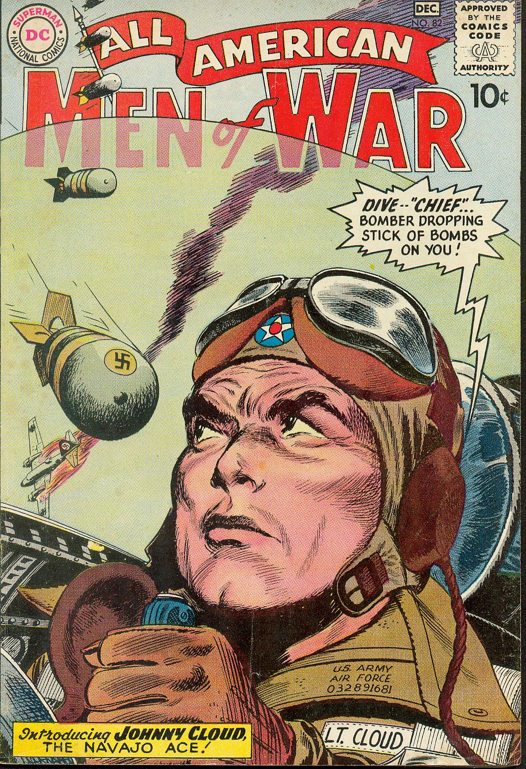 Read online All-American Men of War comic -  Issue #82 - 1