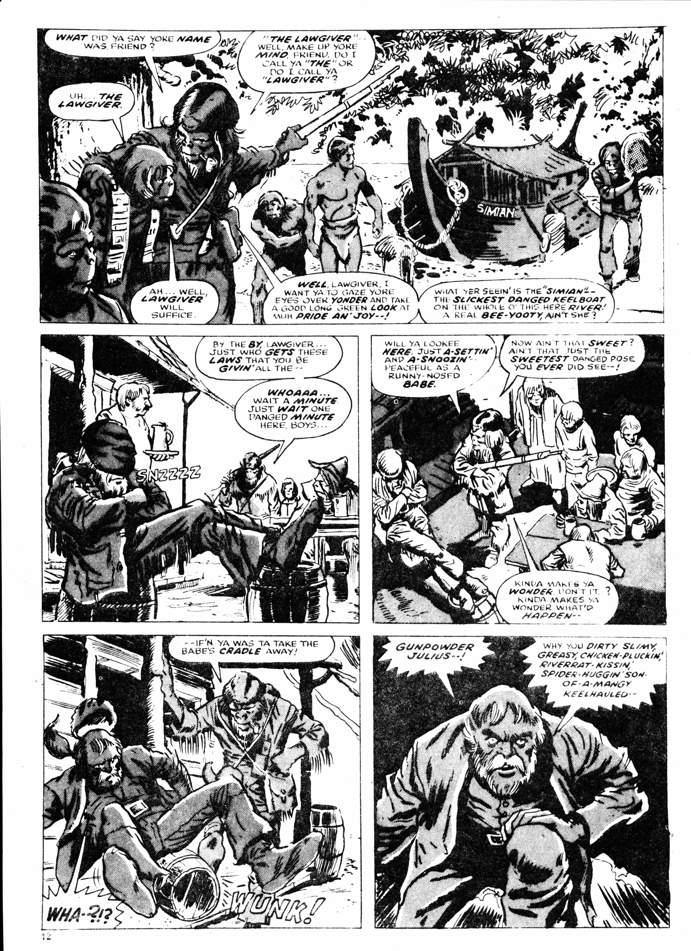 Read online Planet of the Apes (1974) comic -  Issue #19 - 12