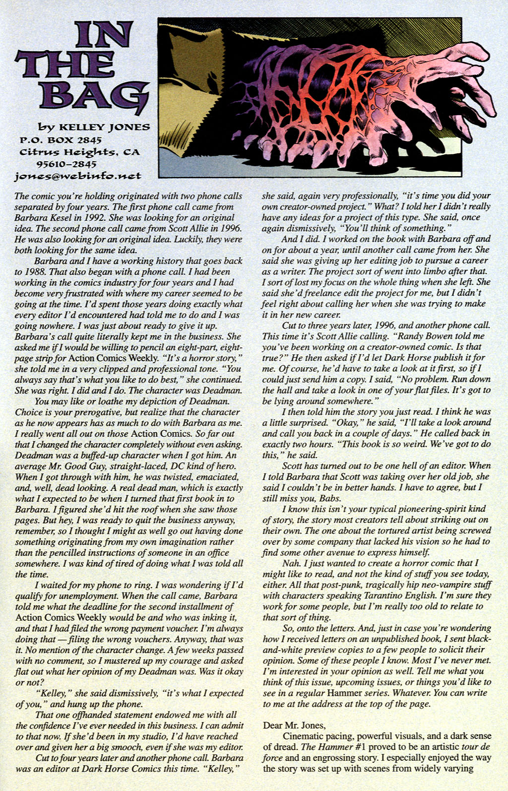 Read online The Hammer comic -  Issue #1 - 28