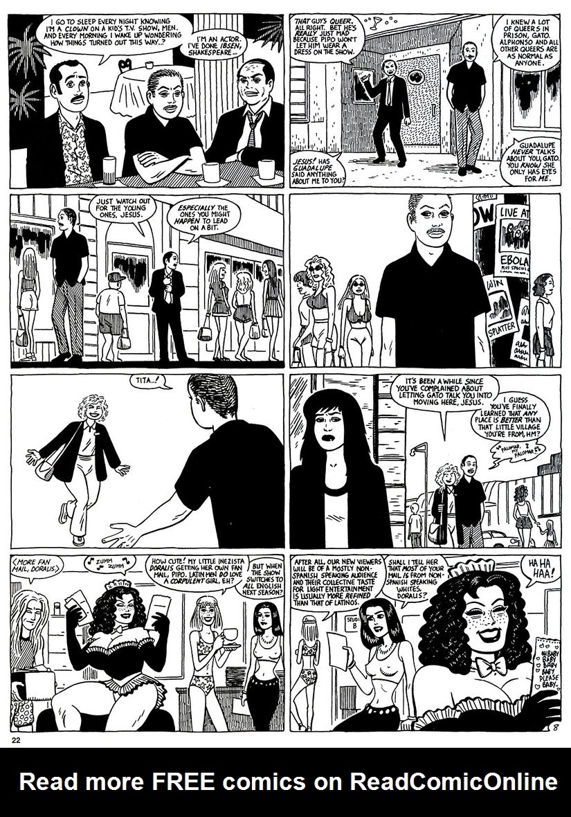 Read online Love and Rockets (1982) comic -  Issue #48 - 24