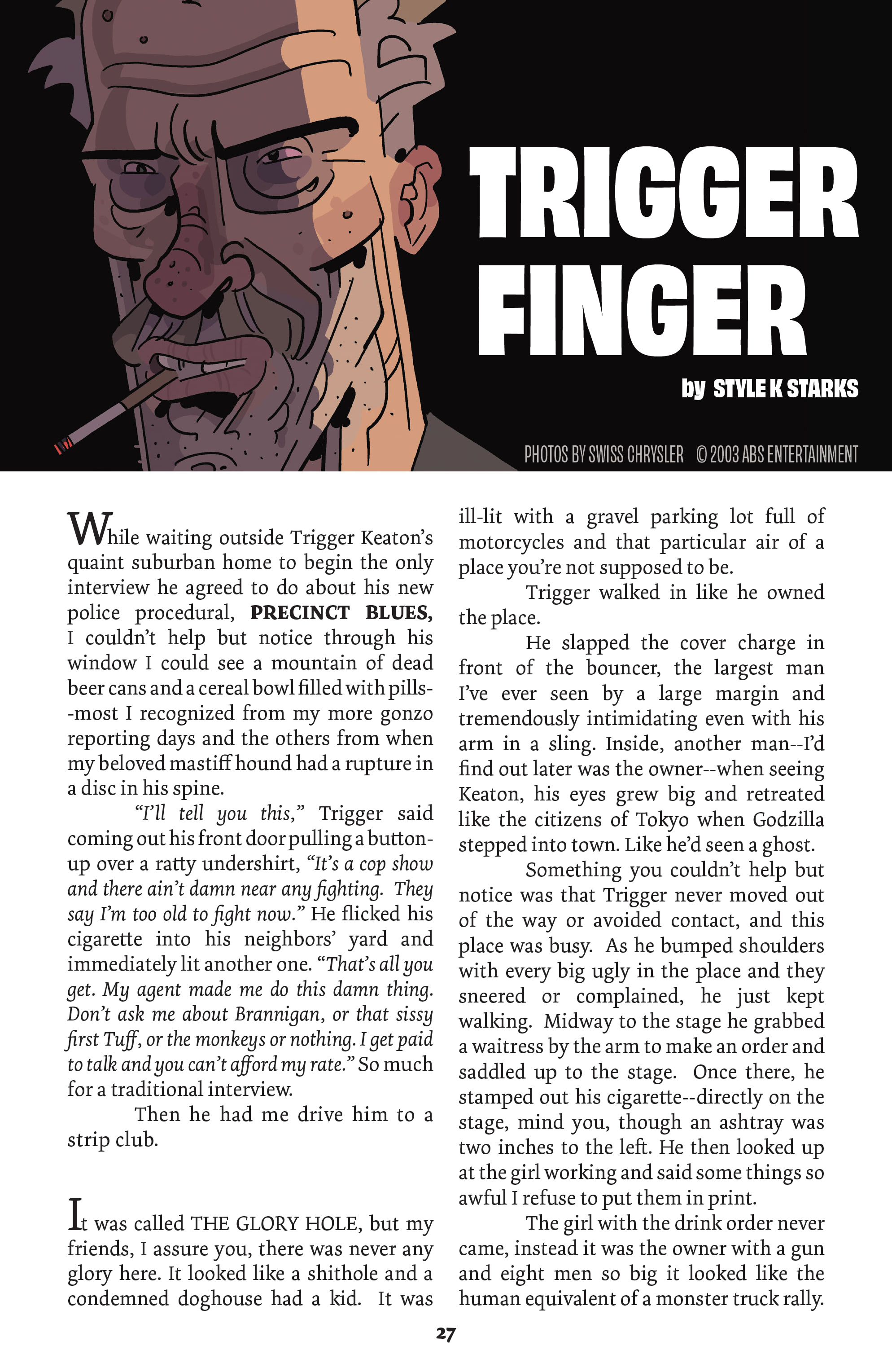Read online The Six Sidekicks of Trigger Keaton comic -  Issue #1 - 27