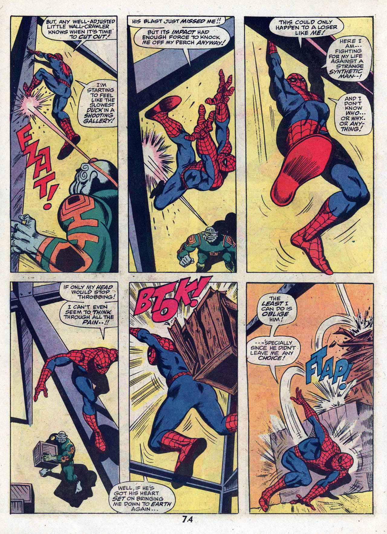 Read online Marvel Treasury Edition comic -  Issue #1 - 74