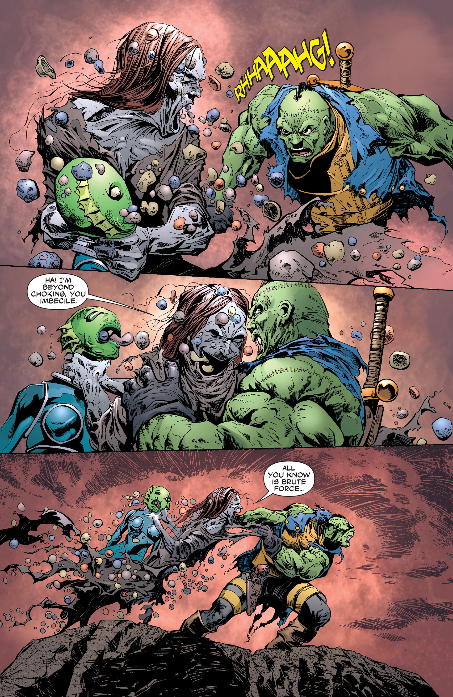 Read online Frankenstein, Agent of S.H.A.D.E. comic -  Issue #15 - 16