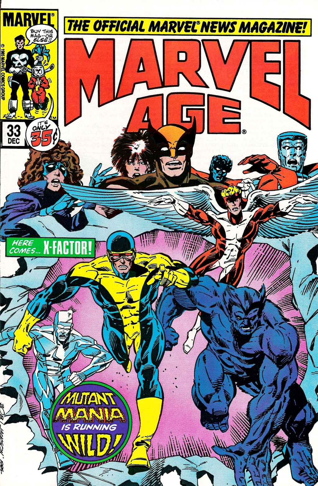 Read online Marvel Age comic -  Issue #33 - 1