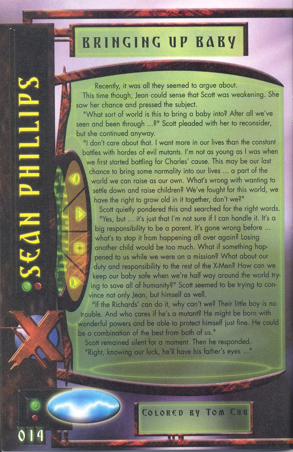 Read online X-Men: Millennial Visions comic -  Issue #1 - 14