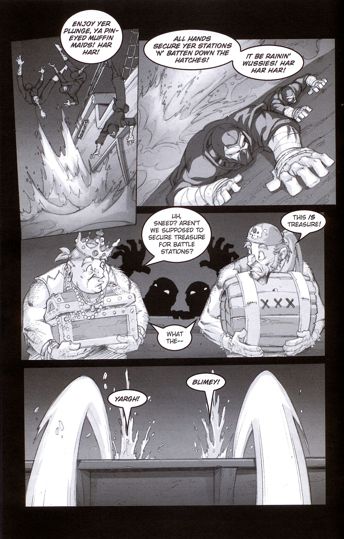 Read online Pirates vs. Ninjas comic -  Issue #1 - 19