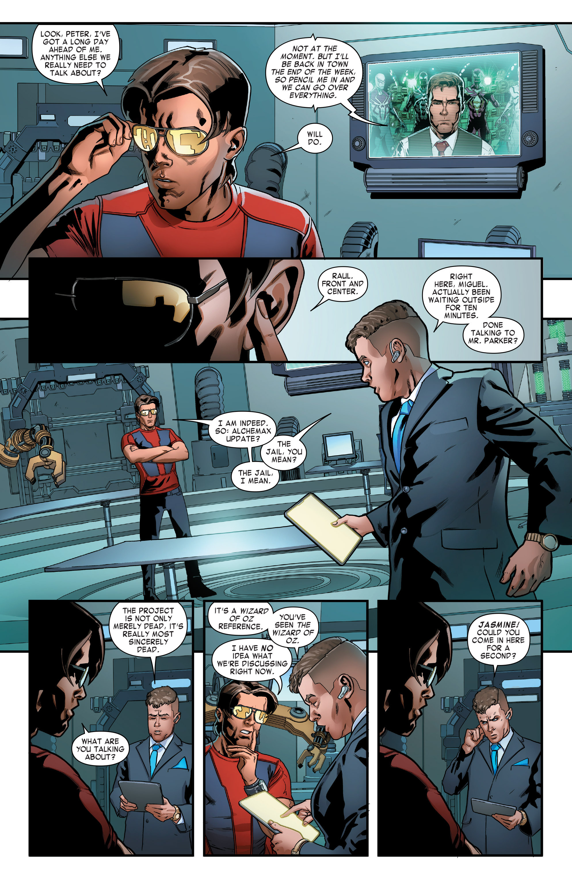 Read online Spider-Man 2099 (2015) comic -  Issue #1 - 9