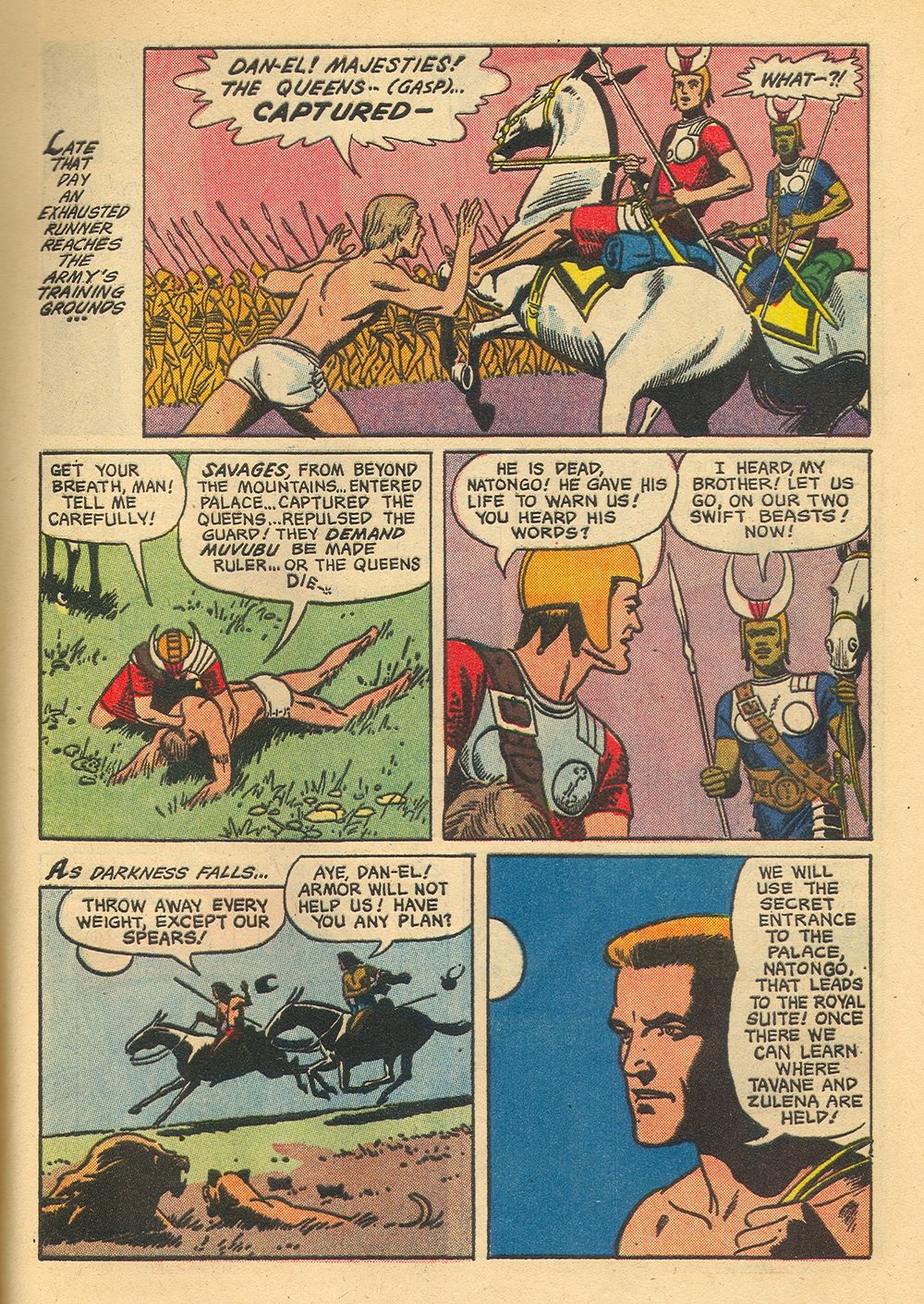 Read online Tarzan (1948) comic -  Issue #51 - 61