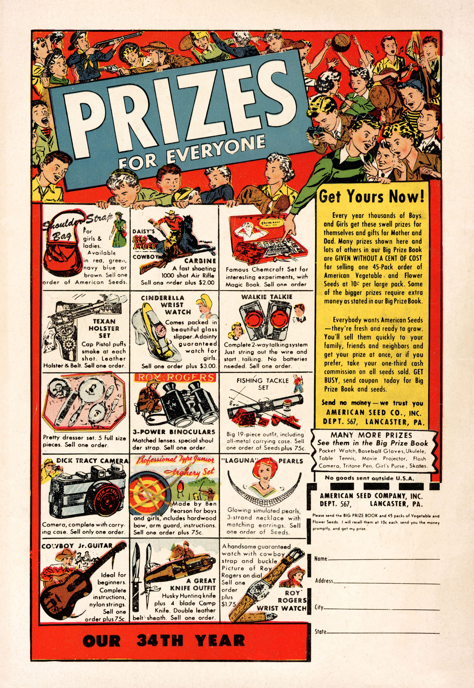 Read online Crime Cases Comics (1951) comic -  Issue #10 - 36