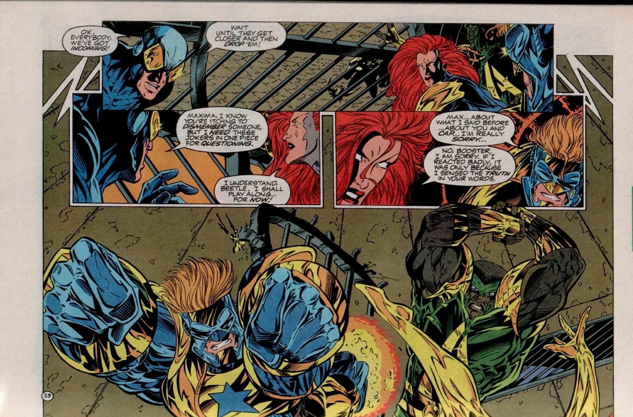 Read online Extreme Justice comic -  Issue #2 - 16