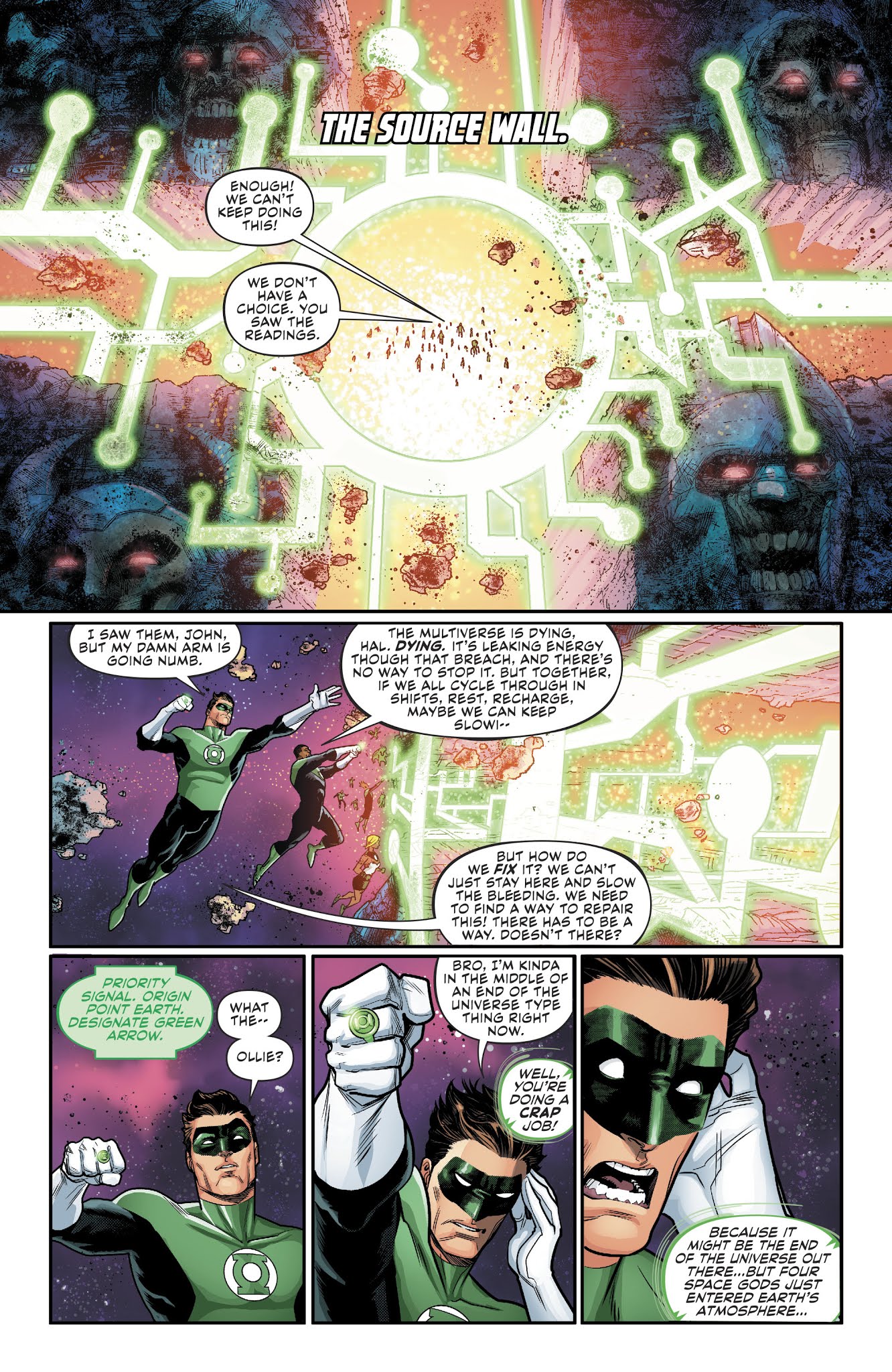 Read online Justice League: No Justice comic -  Issue #4 - 4
