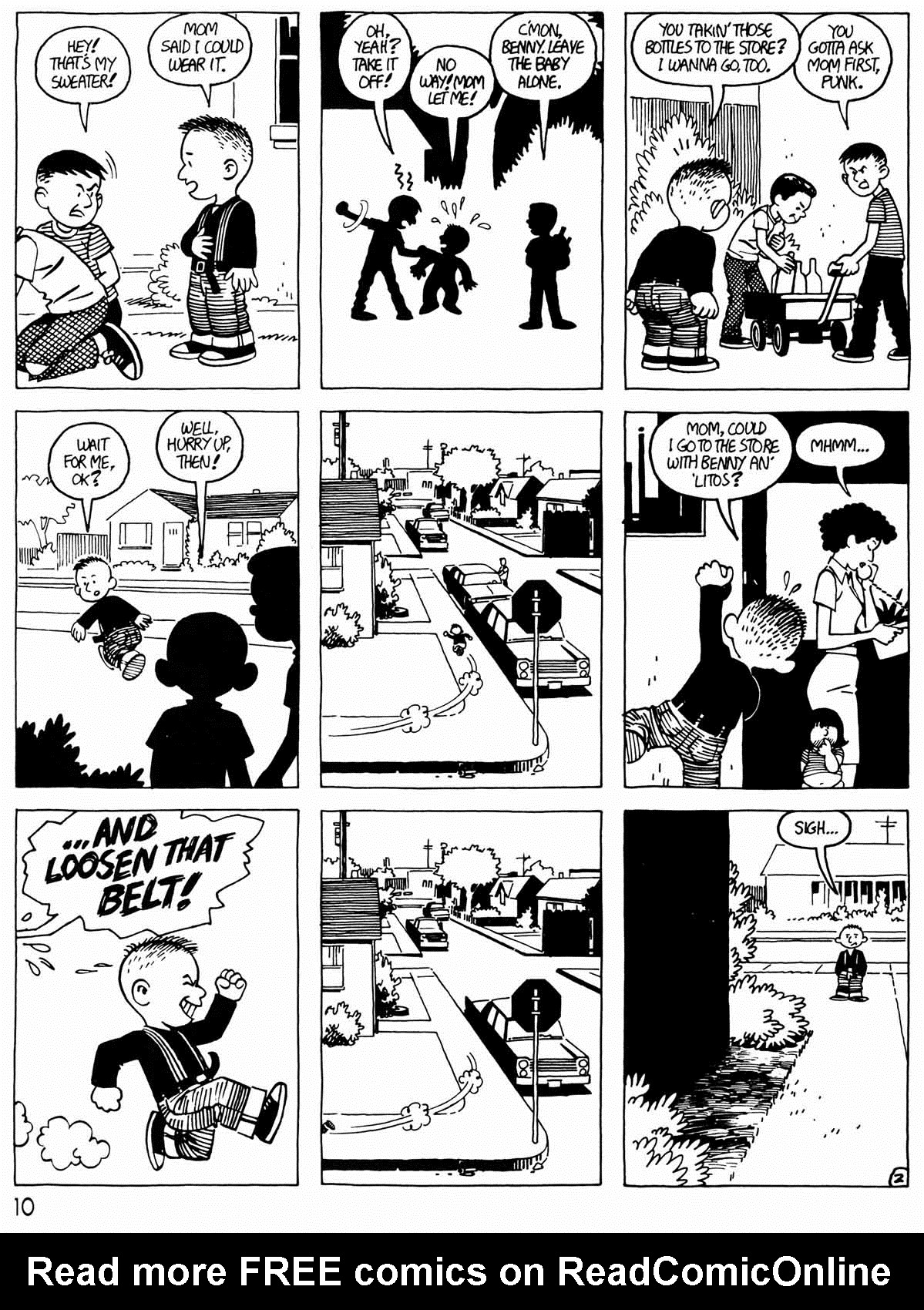 Read online Love and Rockets (1982) comic -  Issue #28 - 12