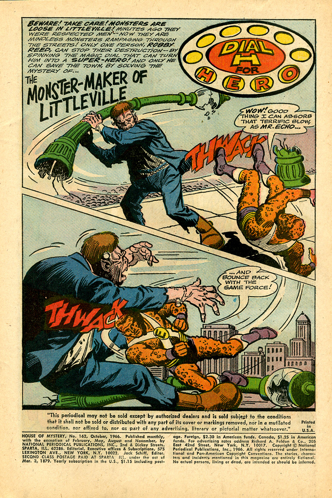 Read online House of Mystery (1951) comic -  Issue #162 - 3