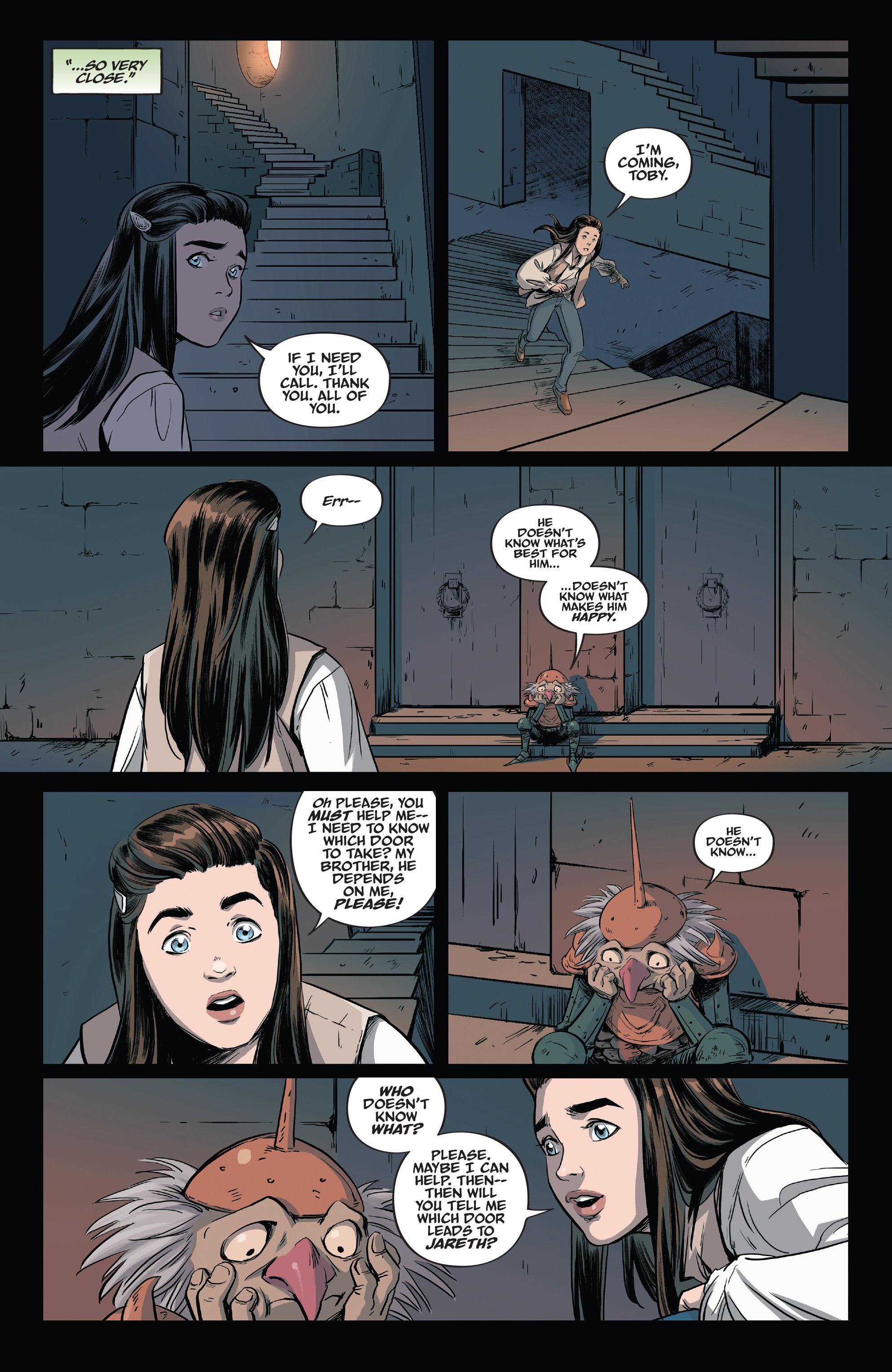 Read online Jim Henson's Labyrinth: Coronation comic -  Issue #10 - 20