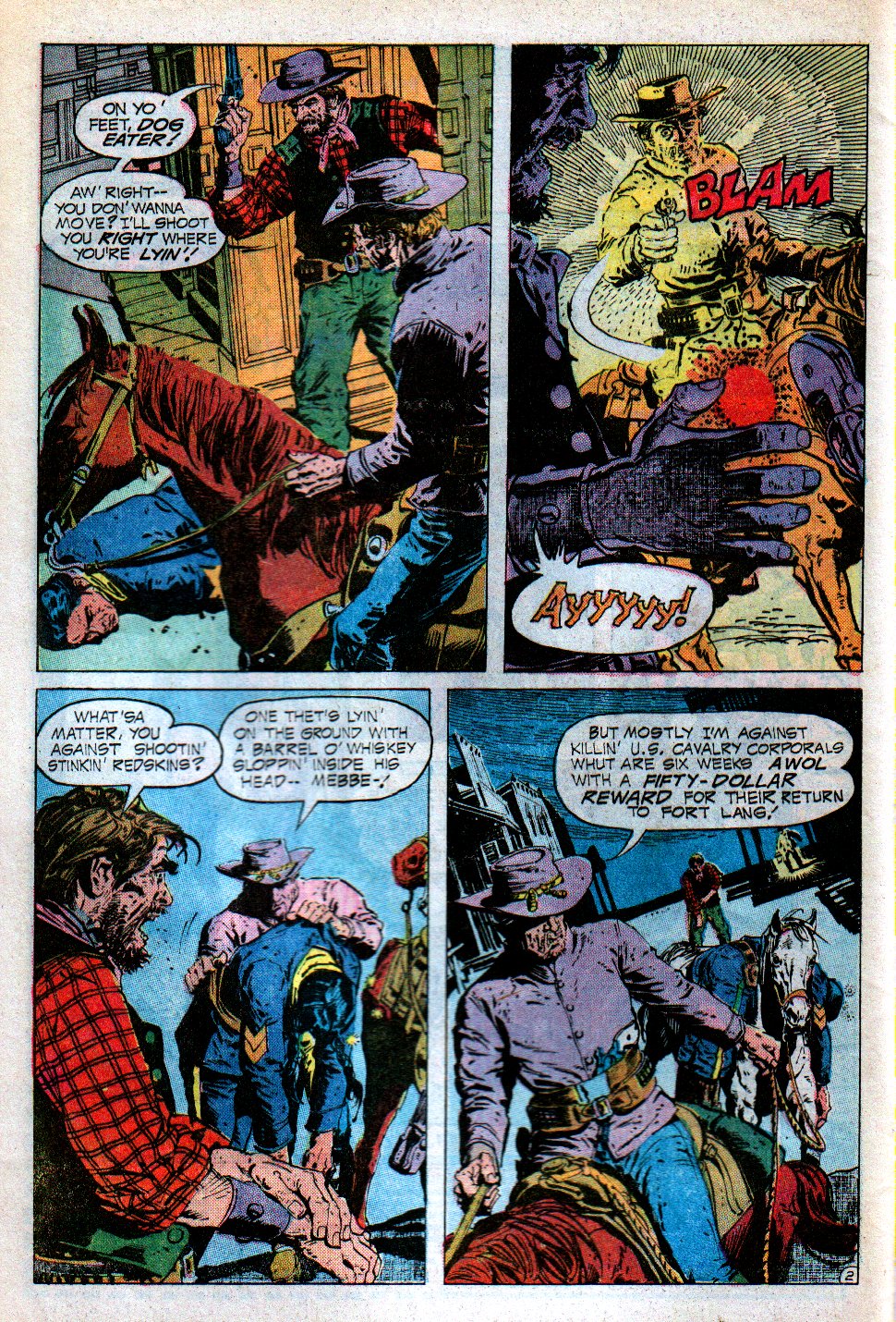 Read online Weird Western Tales (1972) comic -  Issue #20 - 3