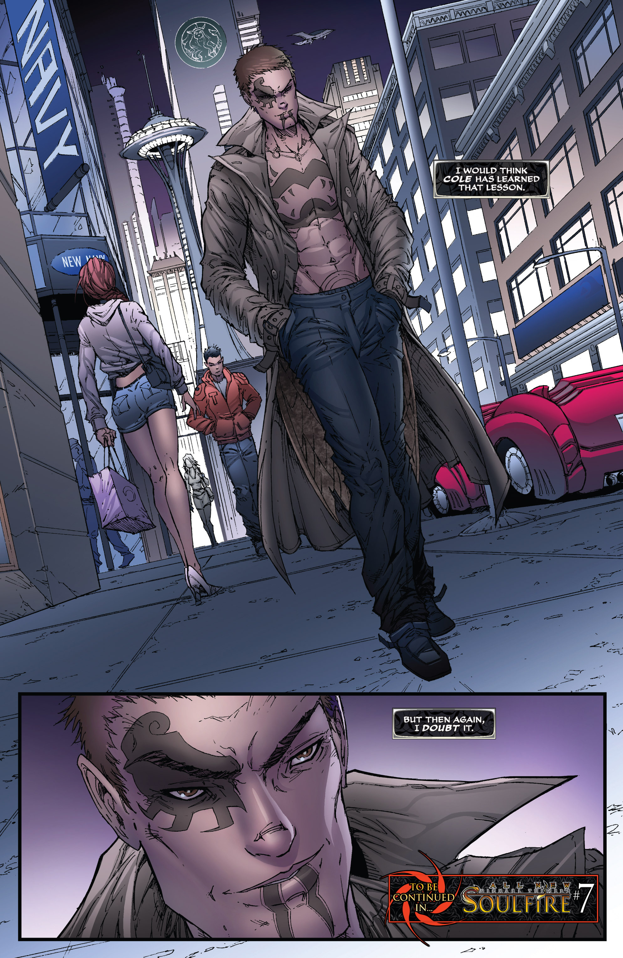 Read online Michael Turner's Soulfire (2013) comic -  Issue #6 - 23