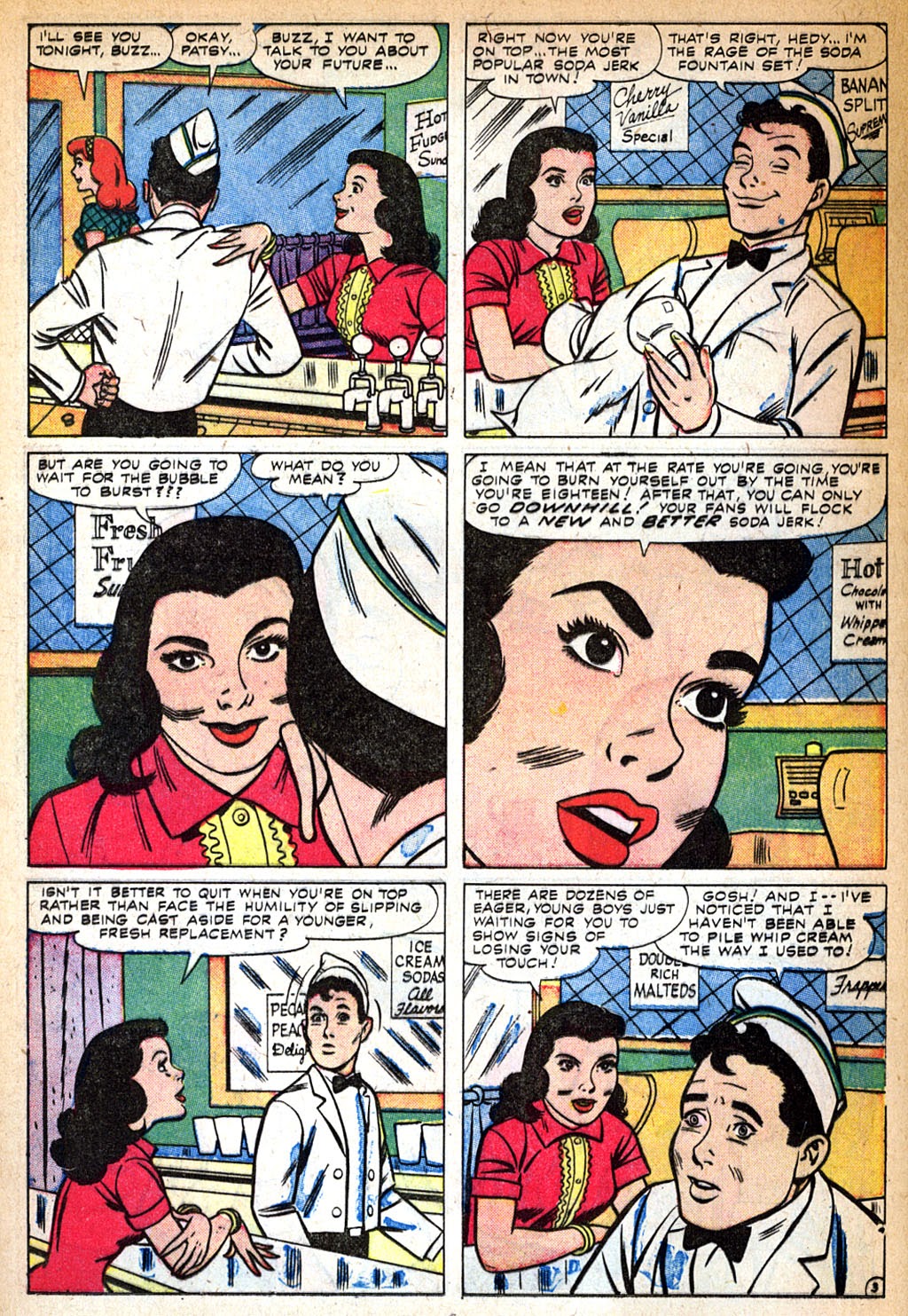 Read online Patsy and Hedy comic -  Issue #55 - 12