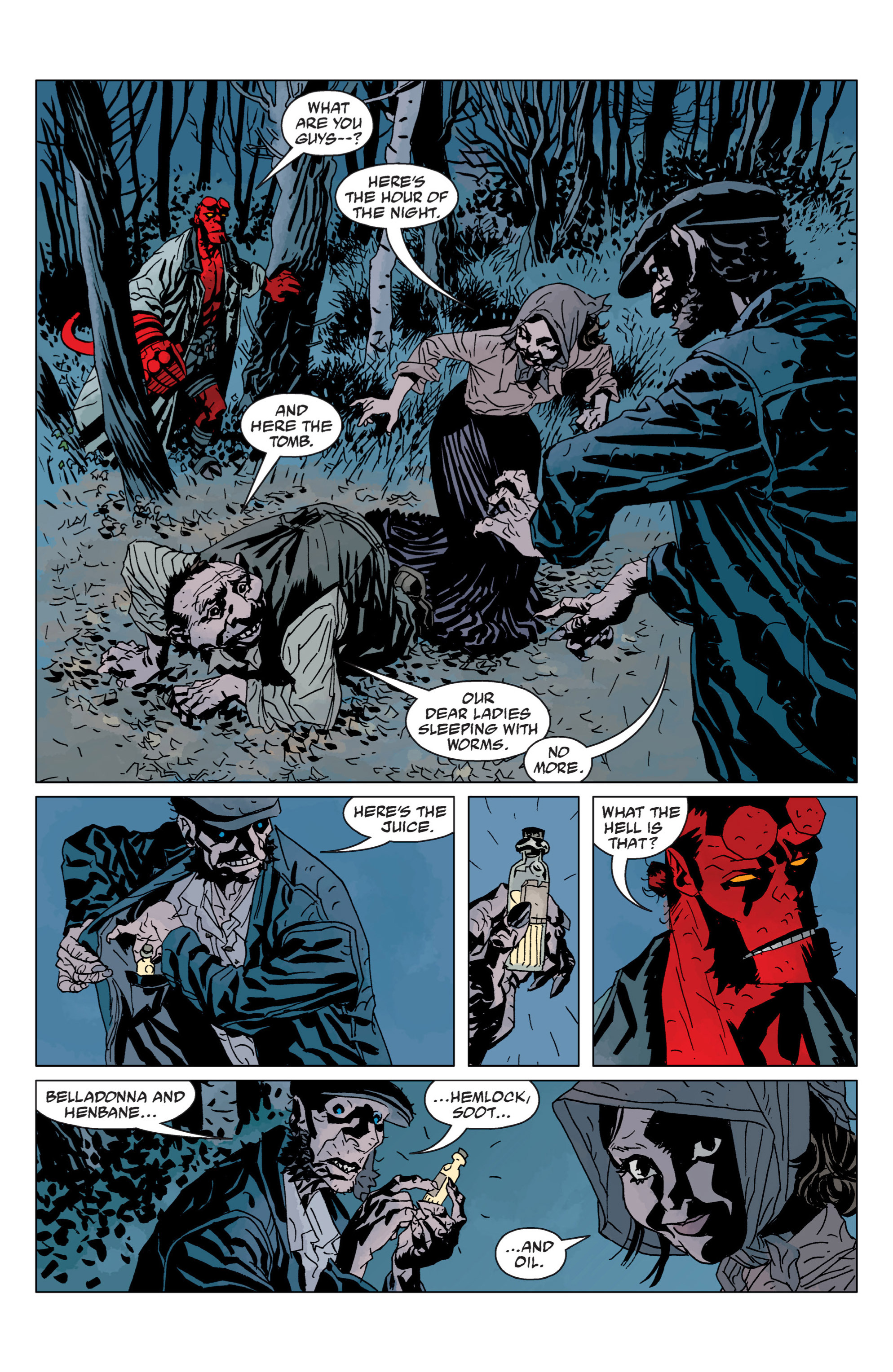 Read online Hellboy comic -  Issue #8 - 32