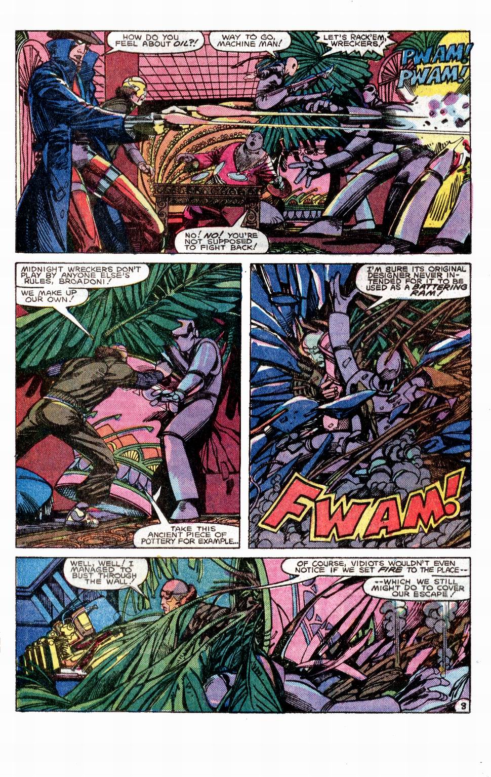 Machine Man (1984) issue 2 - Page 9