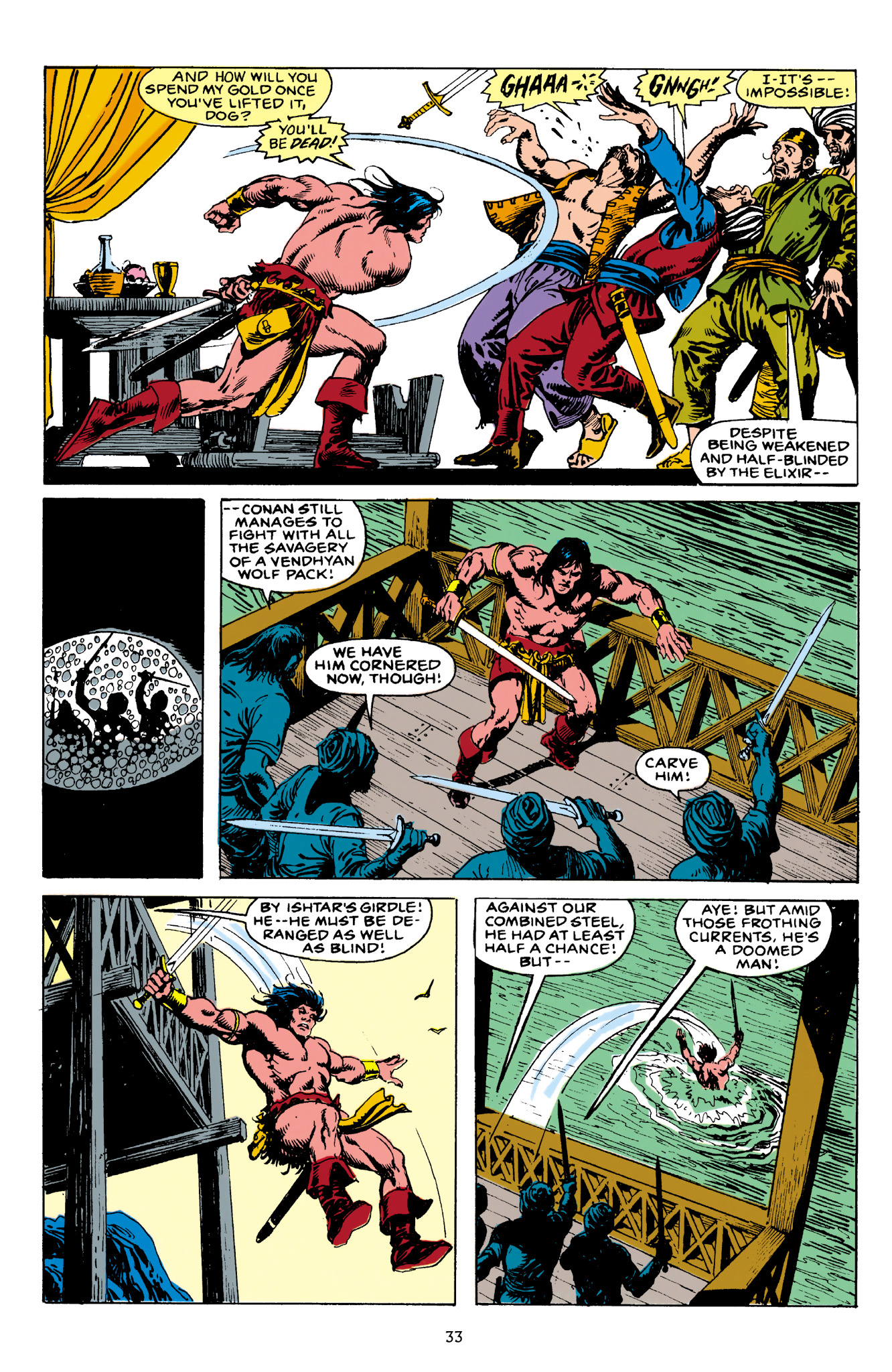 Read online The Chronicles of Conan comic -  Issue # TPB 29 (Part 1) - 34