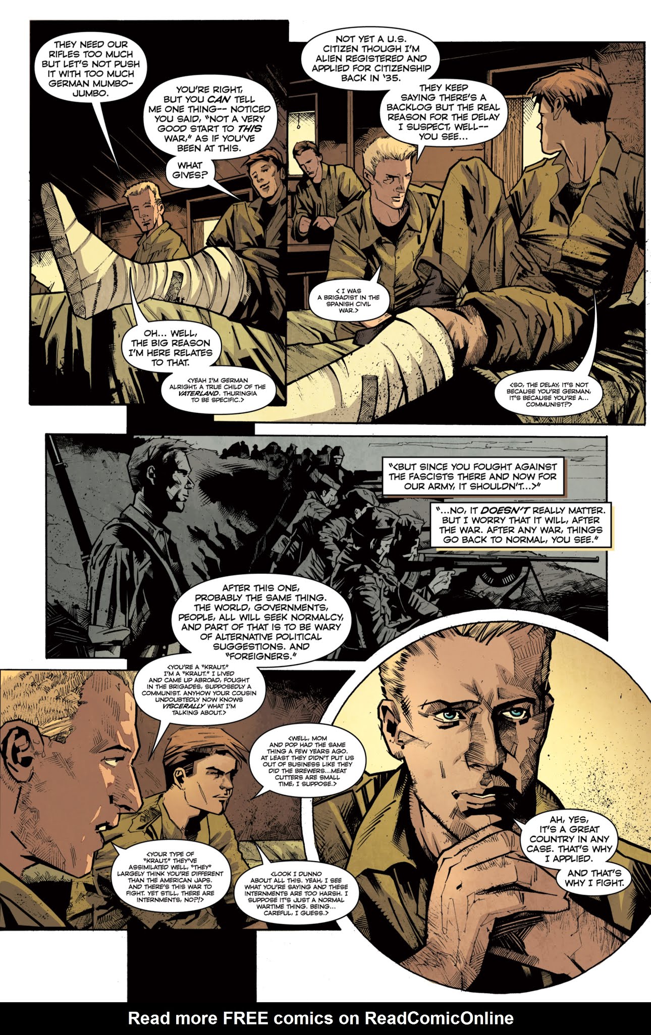 Read online Fever Ridge: A Tale of MacArthur's Jungle War comic -  Issue # _TPB - 9