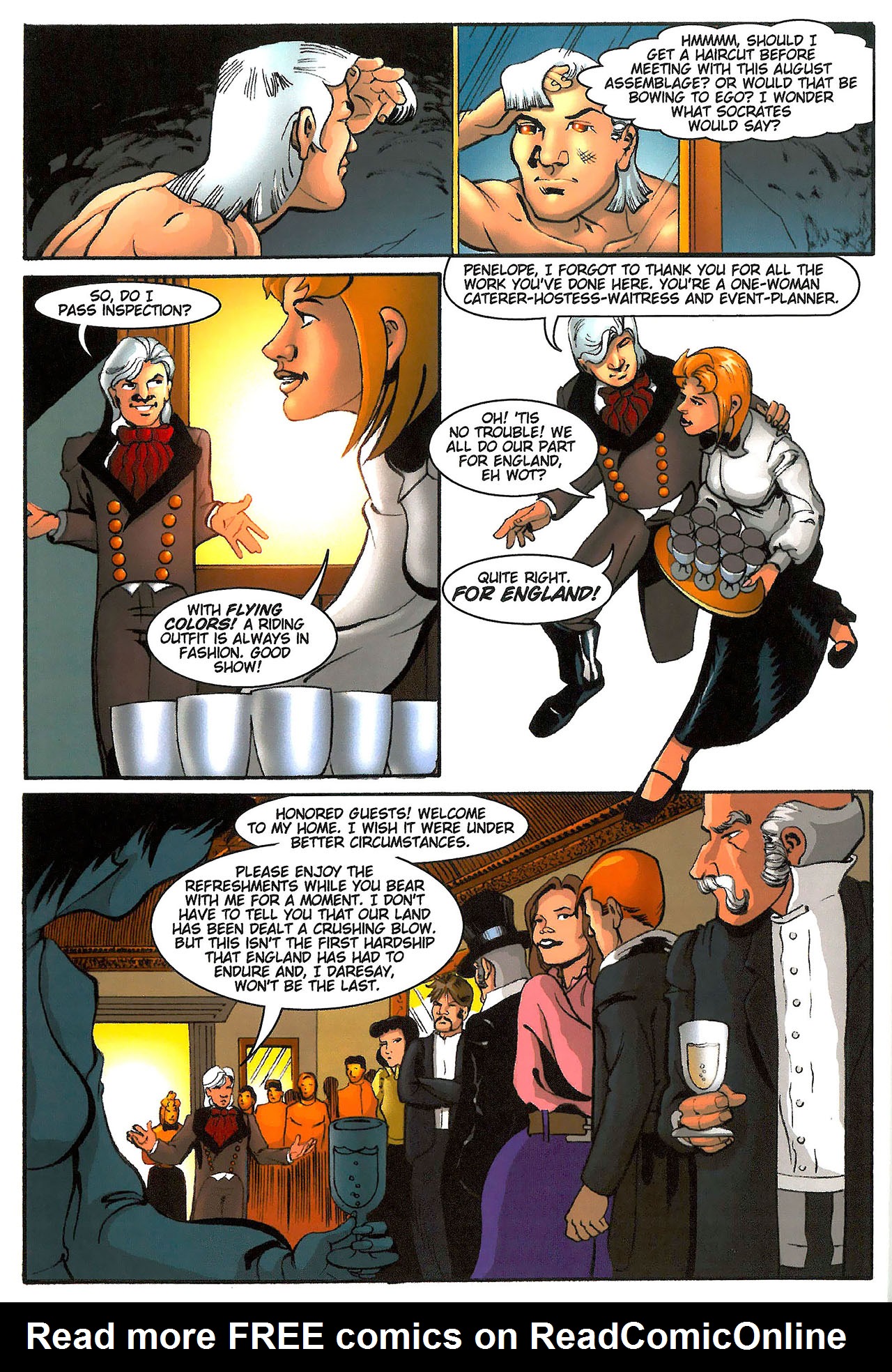 Read online Dave Cockrum's Futurians: Avatar comic -  Issue # TPB - 29